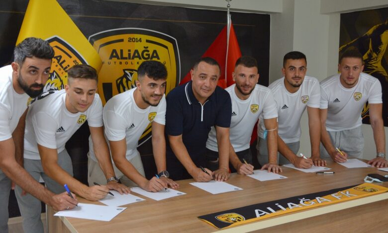 İzmir Aliağaspor FK transfere hızlı girdi