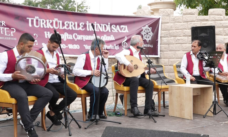 Gaziantep’te ‘ikindi sazı’ geleneği