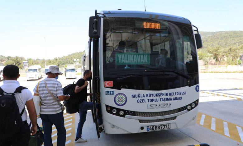 Yeni otogardan Bodrum’a 5 dakikada bir servis