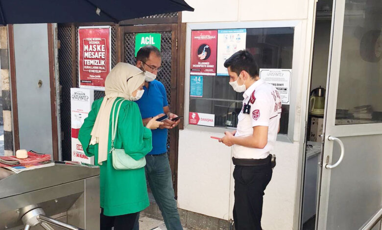 Gaziantep müzelerinde temassız ödeme dönemi