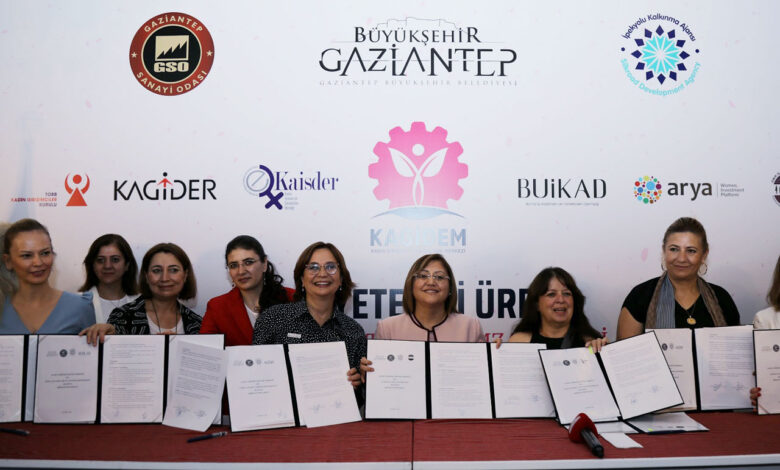 Gaziantep’te kadın iş dünyasından KAGİDEM’e destek