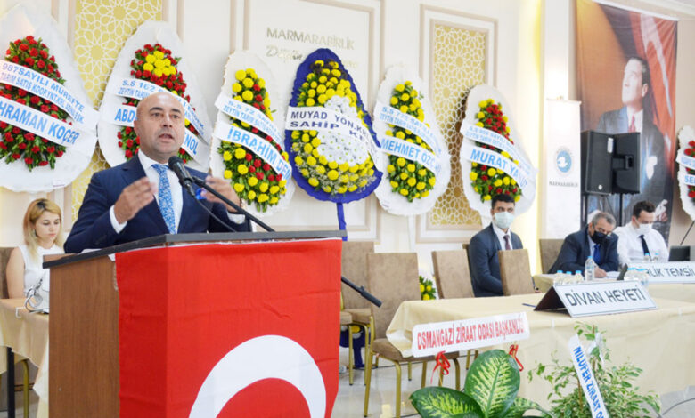 Marmarabirlik’e bağlı 150 Sayılı kooperatif ortakları mali kurul yaptı