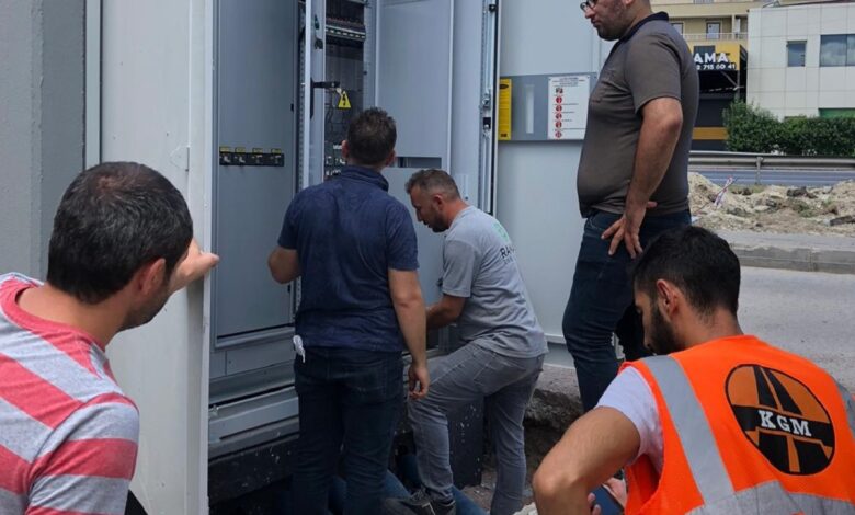 Kocaeli Kuruçeşme tramvay hattında bayram mesaisi