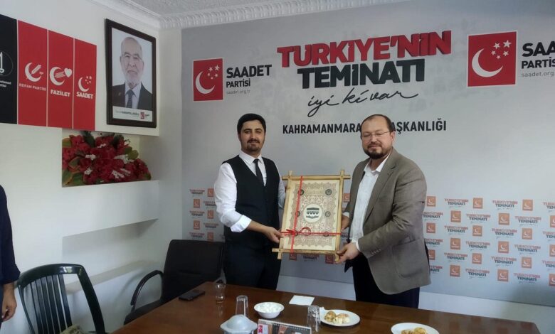 AGD Genel Başkanı’ndan Saadet Partisi’ne ziyaret