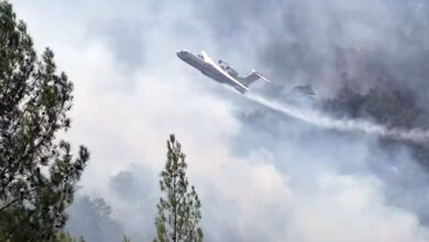 Rusya’dan kiralanan yangın söndürme uçağı Kahramanmaraş’ta düştü!