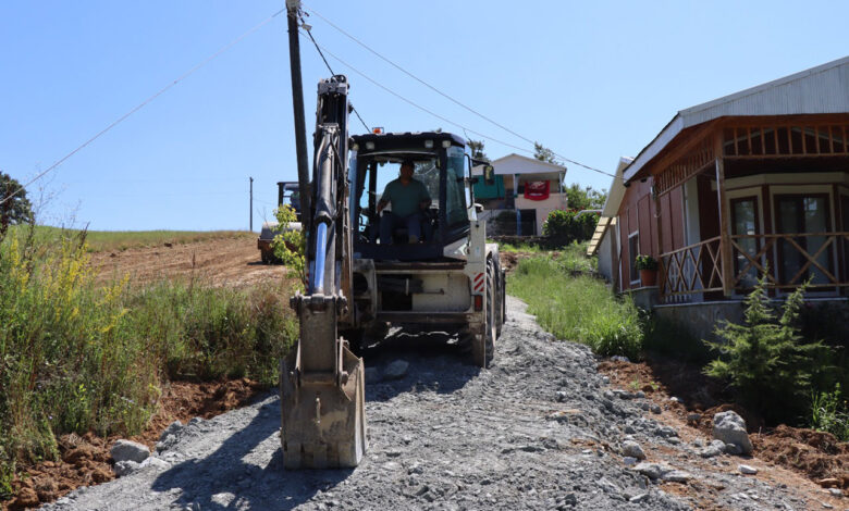 Kocaeli İzmit’te Gedikli’ye yeni imar yolu