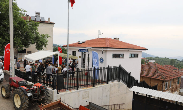 Bursa Mudanya kırsalında Çepni Konağı hizmete girdi