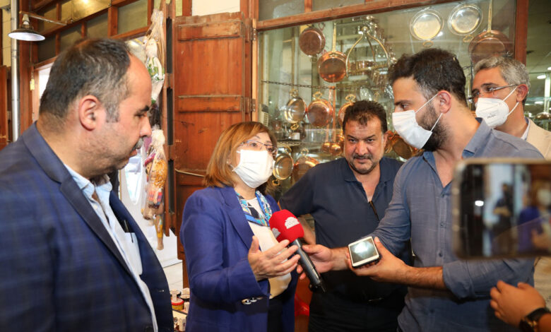 Gaziantep’te Başkan Şahin’e teveccüh