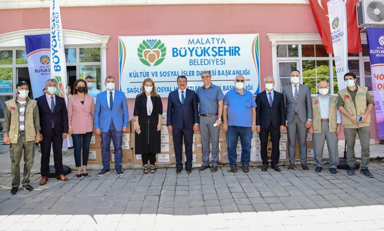 Malatya’da Ziyan olmasın, Şifa olsun’ kampanyası