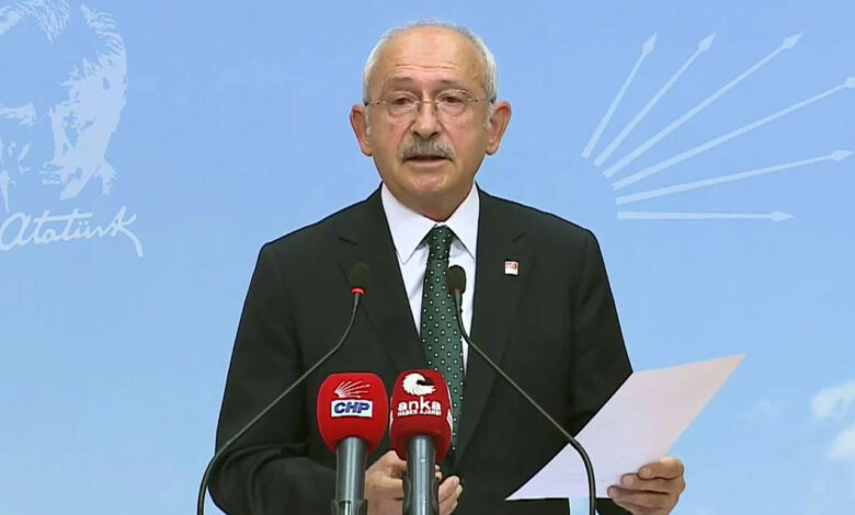 Kılıçdaroğlu: “İklim master planını Millet İttifakı olarak biz hazırlayacağız”
