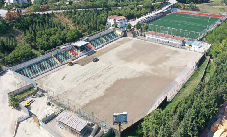 Derince Stadı’nda sona gelindi