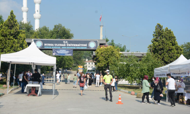 Bursa Gemlik’te YKS heyecanı