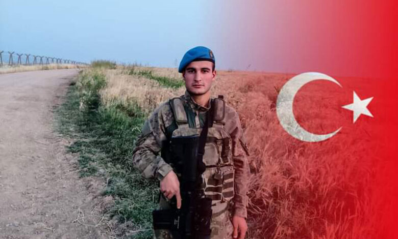 Suriye sınırında bir askerimiz şehit oldu
