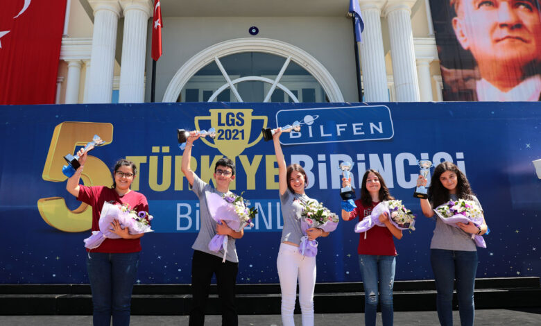 Bilfen’de LGS’den başarıyla çıkan şampiyonlar belli oldu