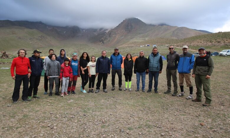 Erciyes Zirve Tırmanışı’na başarılı final