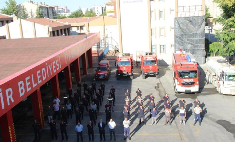 Kayseri itfaiyesi Marmaris yangınına da koştu