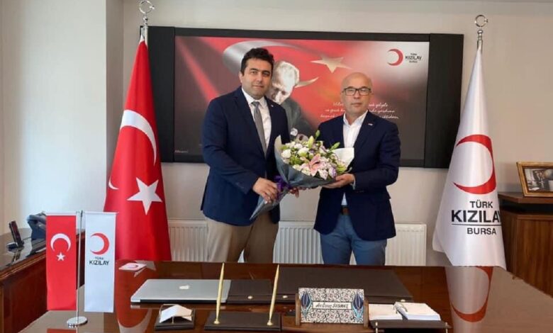 Türk Kızılayı Bursa’da nöbet değişimi