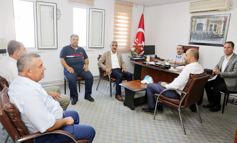Kilis’te AK Parti’den esnaf odalarına ziyaret
