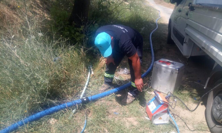 Manisa Gölmarmara’da su sorunu çözülüyor