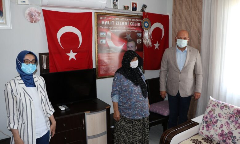 Manisa Büyükşehir’den şehit ailesine duygulandıran jest