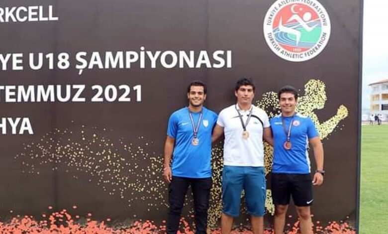 Bursa Osmangazili atletten altın madalya
