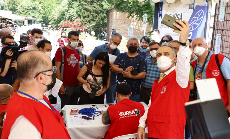 Bursa’da sanatla tarihib buluşturan maraton