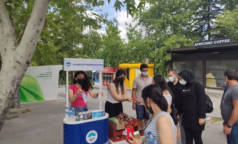 Kayseri Büyükşehir Gençlik Meclisi’nden YKS mesaisi
