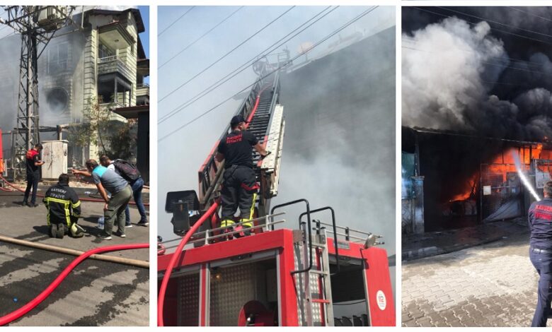 Kayseri itfaiyesinden Muğla yangınına destek