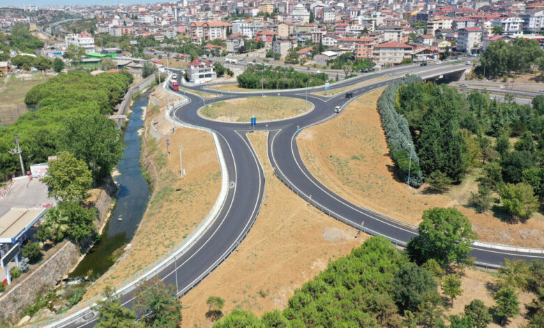 Kocaeli Çayırova Çiftlik’e yeni kavşakla trafiğe düzen