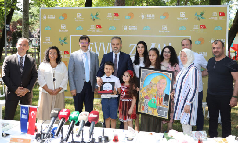 Bursa masal diyarına dönüşüyor