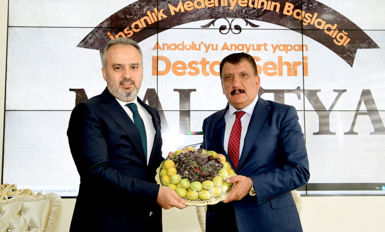 Bursa’dan Malatya’ya nezaket ve tecrübe ziyareti