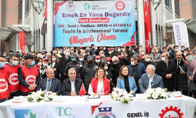 İzmit Belediyesi’nden maaşı düşen işçilerine destek