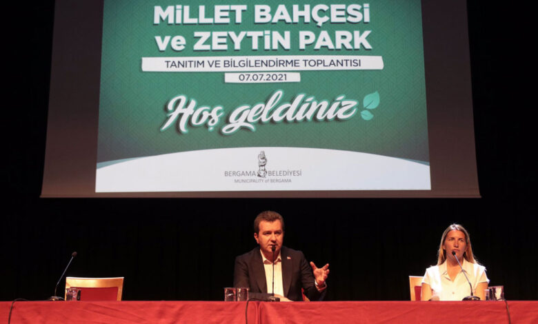 İzmir Bergama’nın vizyon projeleri görücüye çıktı
