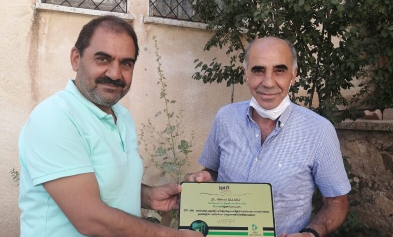 Başkan Hürriyet’ten Elazığ’a şampiyonluk plaketi