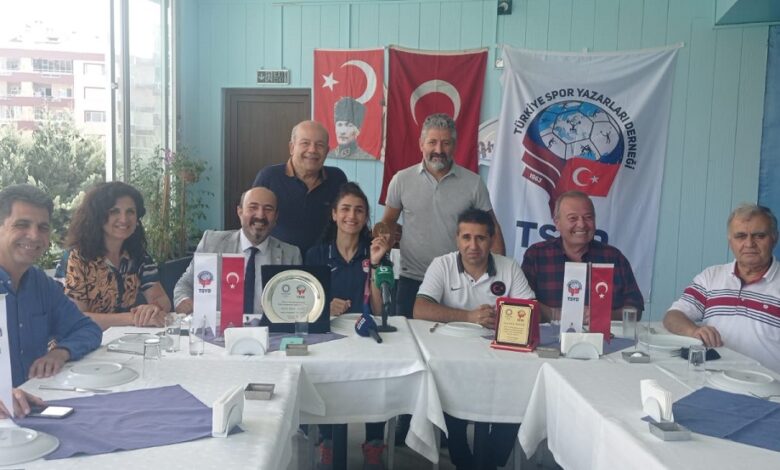 TSYD Bursa Şubesi Hatice Kübra İlgün’ü ağırladı