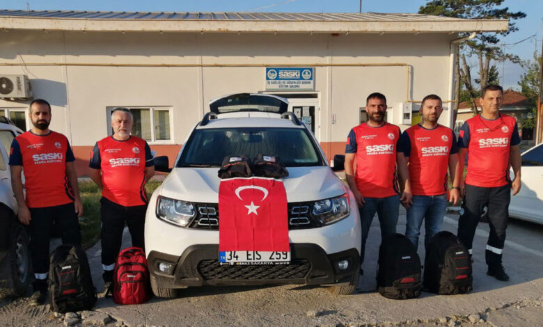 Sakarya ekipleri afet bölgesine gidiyor