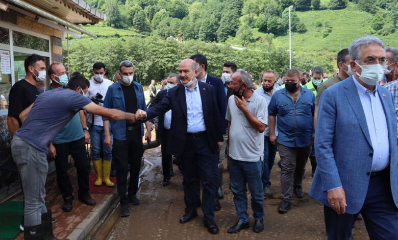 Rize’de sel felaketi: 5 ölü, 3 kayıp!