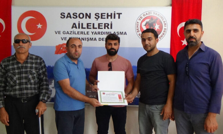 Batman Sason’da şehitler unutulmadı