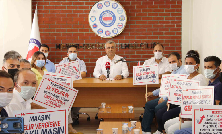 Memur-Sen: “Enflasyonun ezemeyeceği bir maaş istiyoruz”