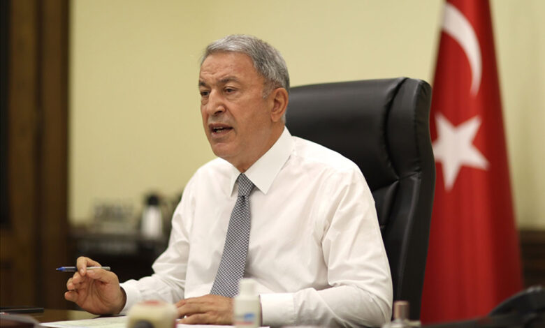Bakan Akar: “Üçüncü taraflar stratejik körlükten vazgeçip gözlerini açmalıdır”