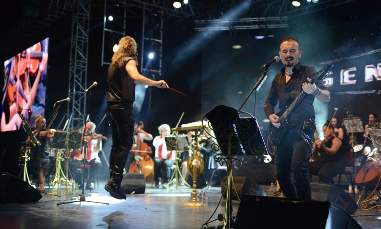 Bursa’da Senforock gece