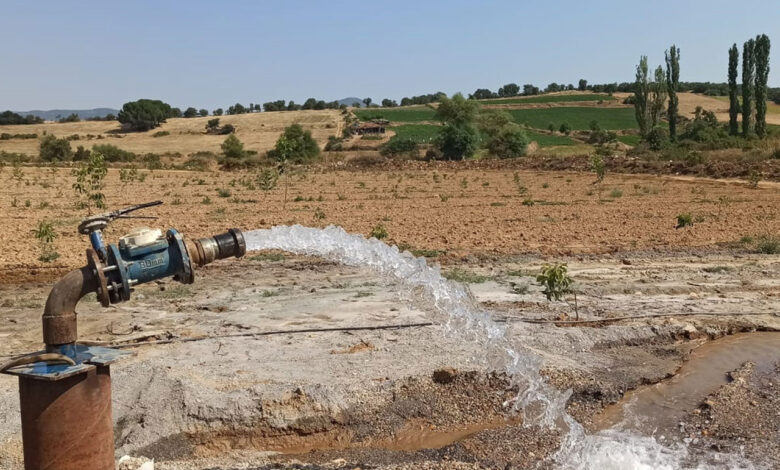 Manisa Salihli, bayramda su sıkıntısı çekmedi