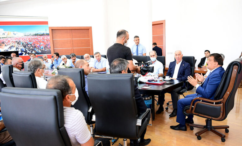 Malatya’da Hekimhan muhtarlarından Büyükşehir’e teşekkür ziyareti