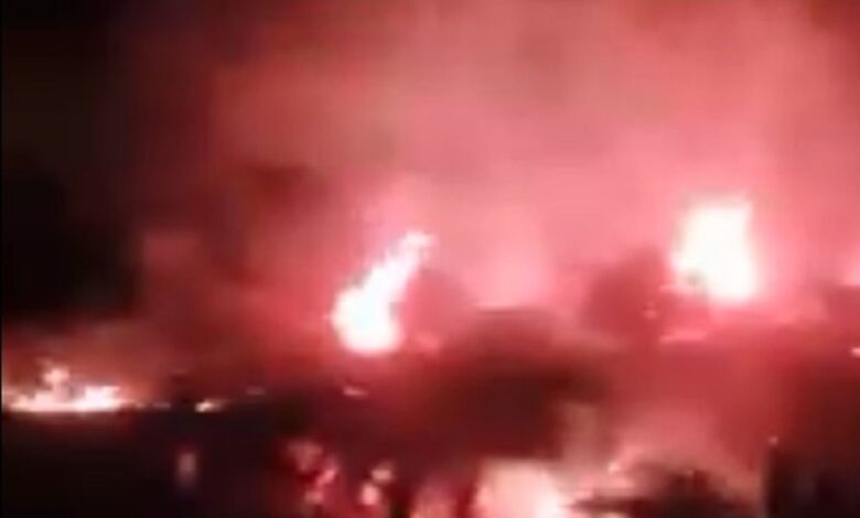 Didim’de korkutan yangın