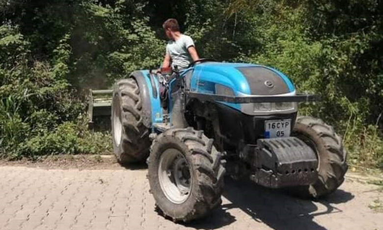 Gemlik Kumla’da imece usulü ot temizliği