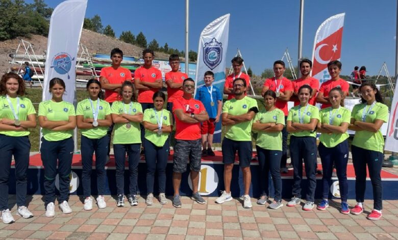 Kanoda Bursa Büyükşehir Belediyespor fırtınası