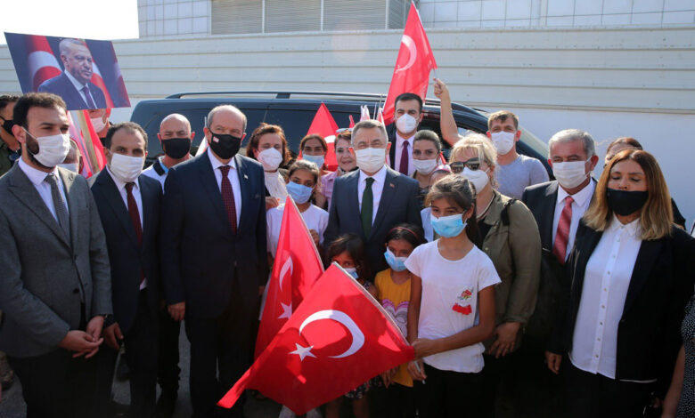 Cumhurbaşkanı Yardımcısı Fuat Oktay, KKTC’de