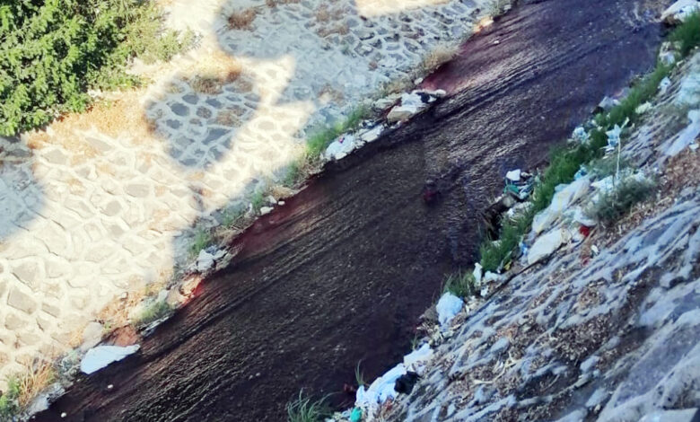 Kilis’te Dereboyu Kanalı’ndaki renk değişikliği rutin temizlik kaynaklı
