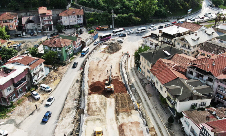 Sakarya’da SGK Köprülü Kavşağı yüzde 60 seviyesine ulaştı