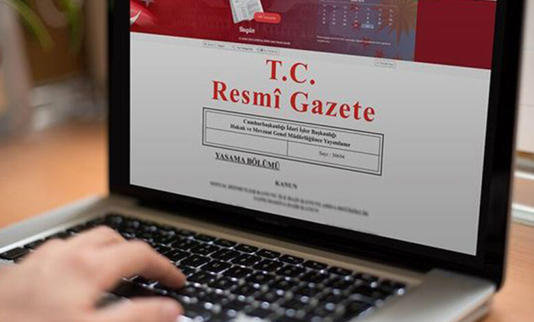 Atama kararları Resmi Gazete’de